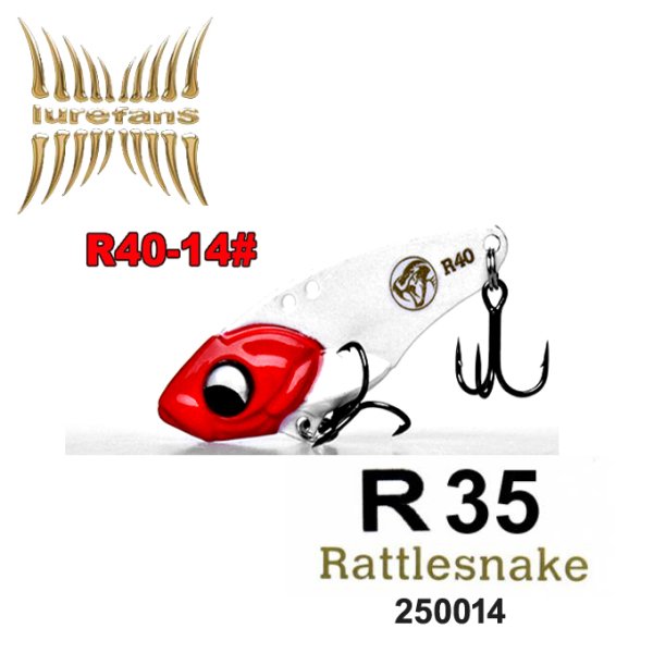 LUREFANS RATTLESNAKE R35 3.5CM 5G / COL: 14