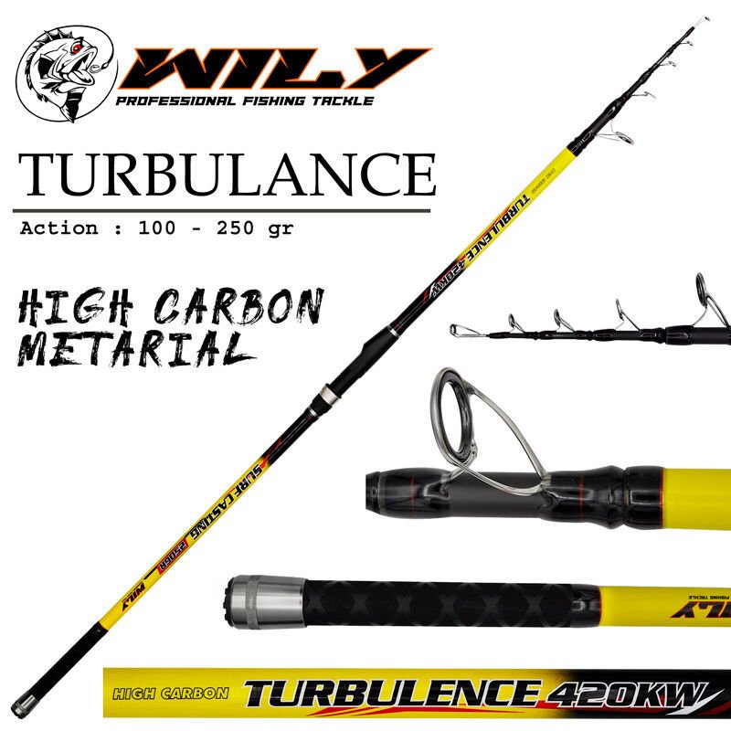 Wily Turbulance Surf Kamış 420 cm 100-250 gr