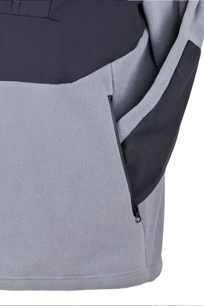 Fujin SeaGame Technical Polar Hoodie Black Grey 