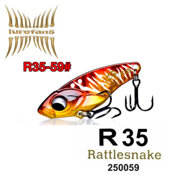 LUREFANS RATTLESNAKE R35 3.5CM 5G / COL: 59