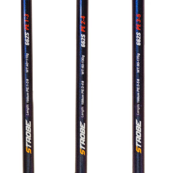 Ryuji Strobe 1.98m 60-130gr 2P Jig Olta Kamışı