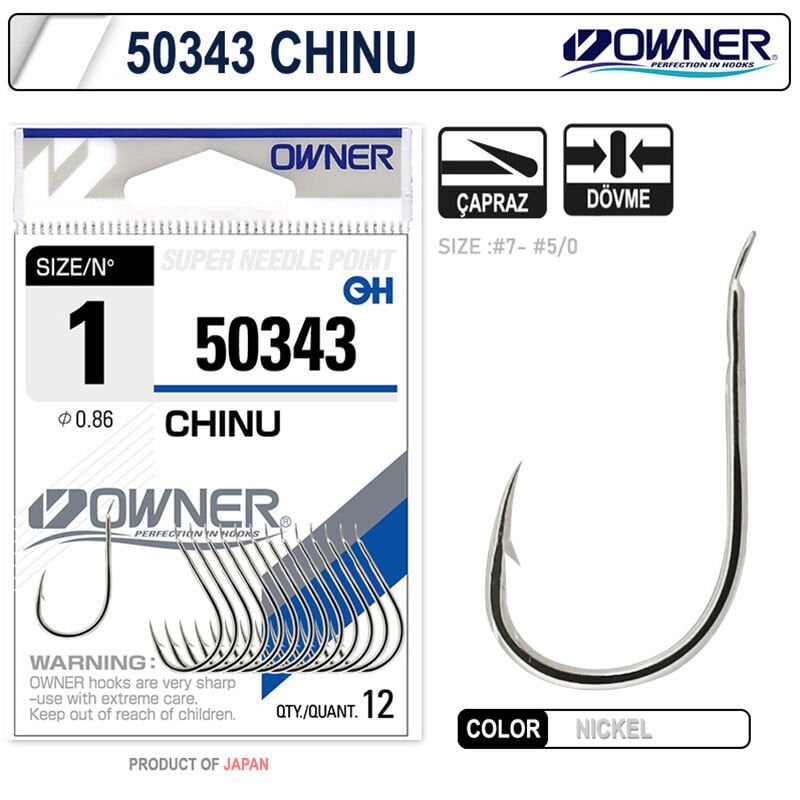 Owner 50343 Chinu White İğne 1