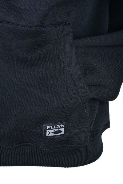 Fujin Tuna Hoodie Black Sweatshirt Kadın 