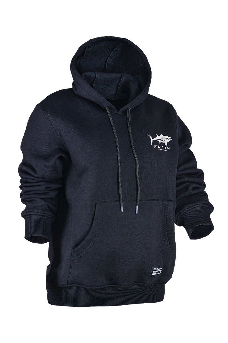 Fujin Tuna Hoodie Black Sweatshirt Kadın 