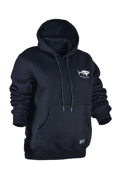 Fujin Tuna Hoodie Black Sweatshirt Kadın 
