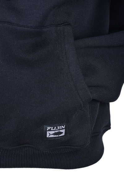 Fujin Tuna Hoodie Black Sweatshirt Kadın 