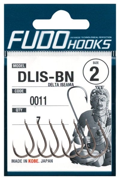 Fudo 0011 Delta Iseama Tırtıklı Pala Black Nikel İğne 6