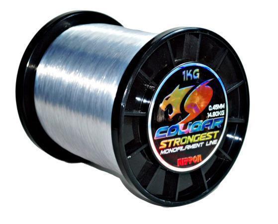 Nippon Cougar 1kg Bobin Misina Gri 0,90 mm