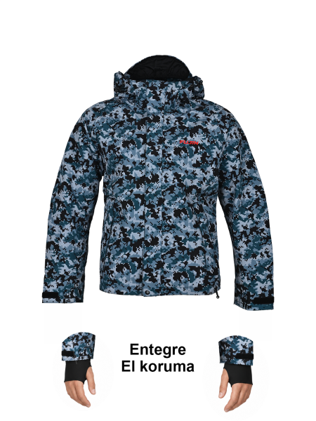 Fujin Dragon Rain Wear Yağmurluk Blue Camo