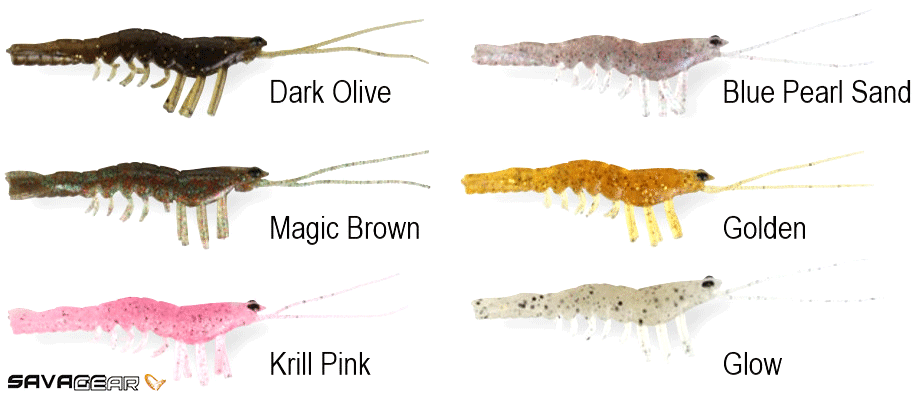 Savage gear LB Manic Shrimp 10 cm 4 Adet Suni Yem