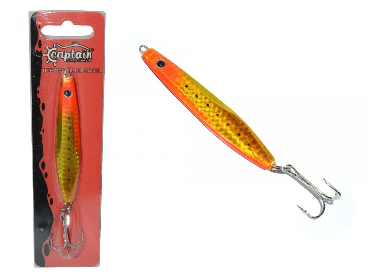 Captain 3621 Herring Süper Jigger 40gr Light Jig Suni Yem OranSilver