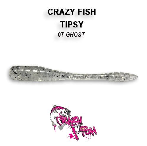 CRAZY FISH TIPSY / 50 MM / COLOR: 07 GHOST