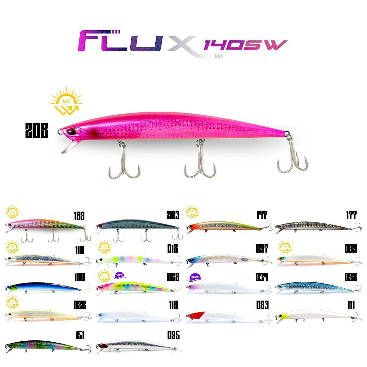 Fujin Flux 140mm 18gr Floating Maket Balık 