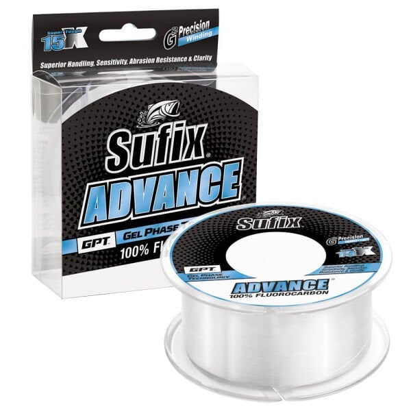 Sufix Advance Fluorocarbon Olta Misinası Beyaz - 0.435MM - 91MT - 11.7KG