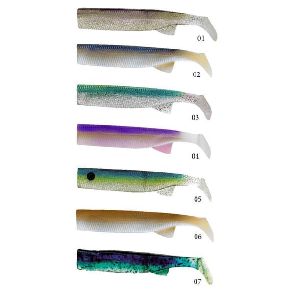 Sakura Tex Shad Combo Jighead Sahte Yemi