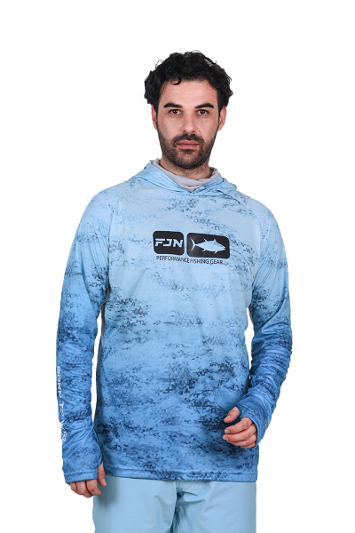 Fujin Pro Angler T-Shirt Blue Wave 