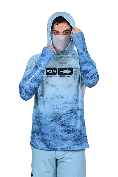 Fujin Pro Angler T-Shirt Blue Wave 