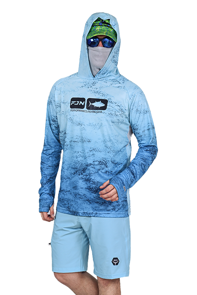 Fujin Pro Angler T-Shirt Blue Wave 
