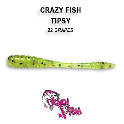 CRAZY FISH TIPSY / 50 MM / COLOR: 22 GRAPES