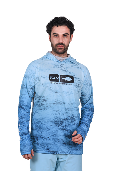 Fujin Pro Angler T-Shirt Blue Wave 