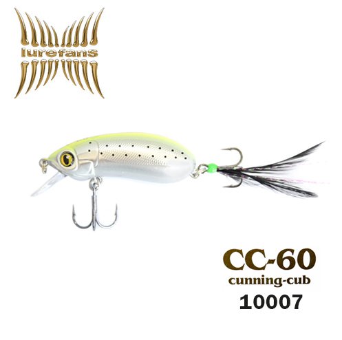 LUREFANS CUNNING CUB CC60 6CM 9.5G / COL. 7