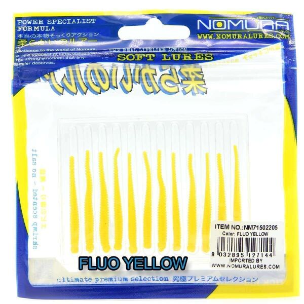 Nomura NM71503305 Stick Rib 5cm Aromalı LRF Silikon Yem 12li Set