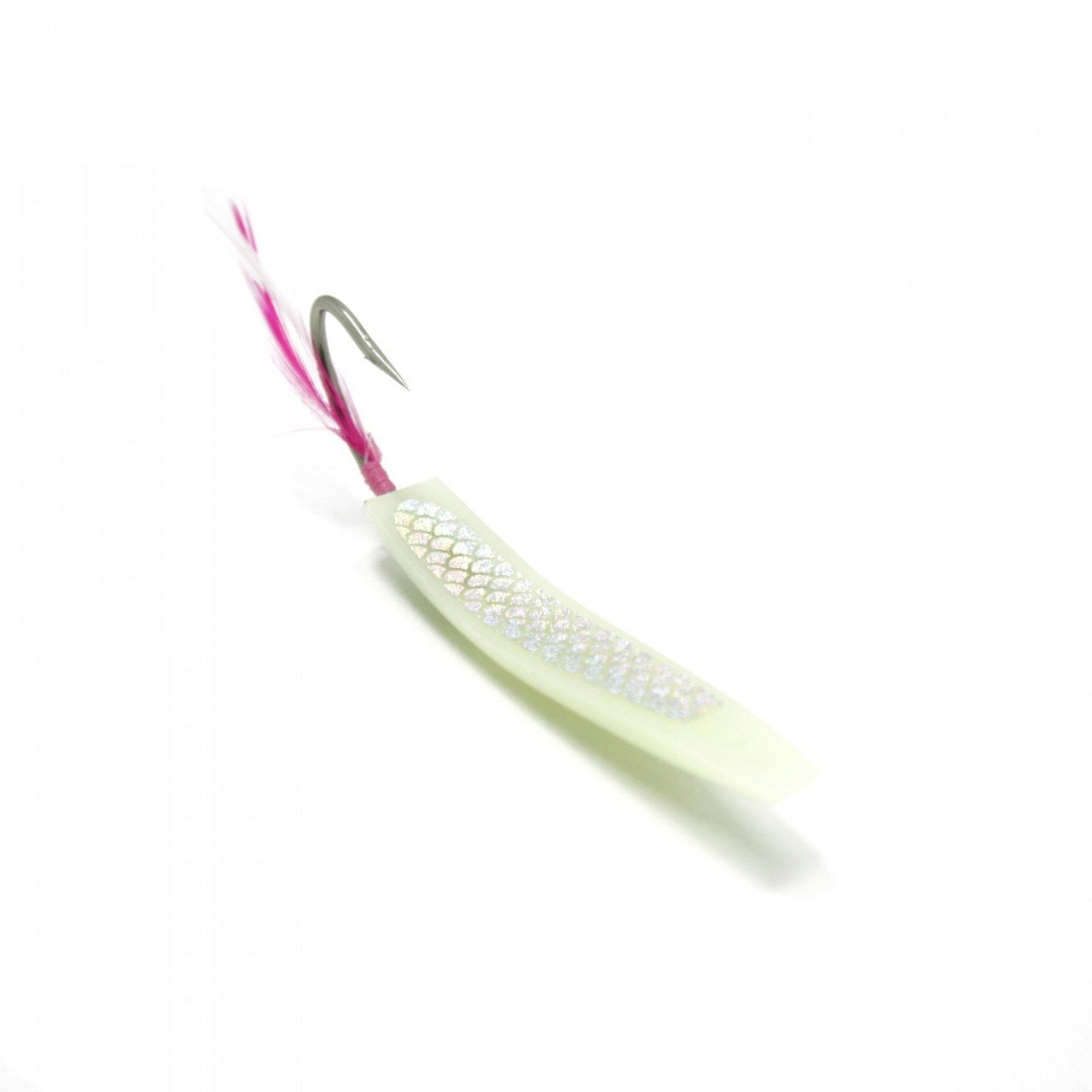 Captain 3626 Feather Jig 7.5cm Silikon Suni Yem 2'li Paket Glow