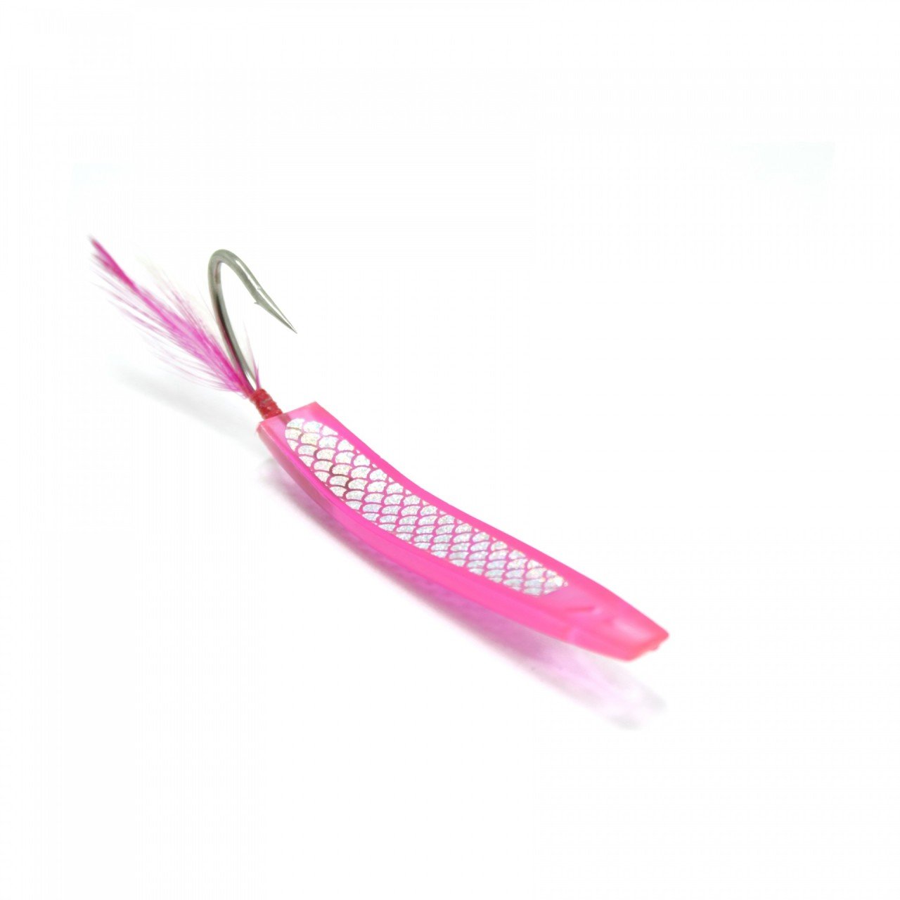 Captain 3626 Feather Jig 7.5cm Silikon Suni Yem 2'li Paket Pembe