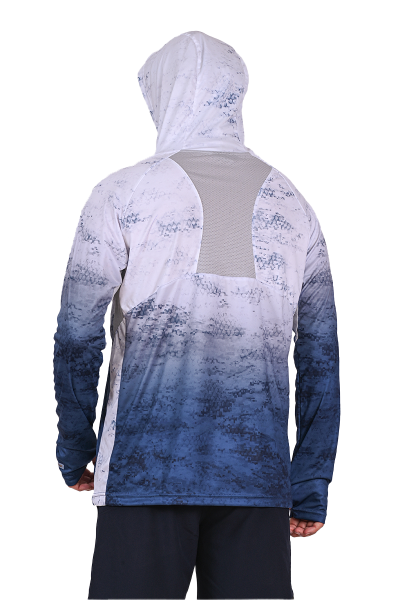 Fujin Pro Angler T-Shirt Grey Wave 