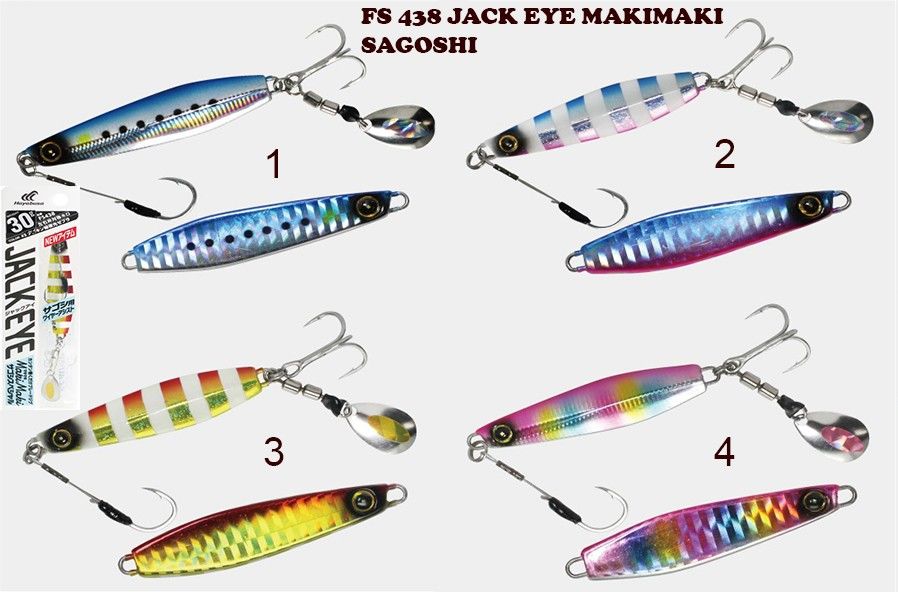 Hayabusa FS 438 Jack Eye Maki Maki Sagoshi 30gr Light Jig Suni Yem 1