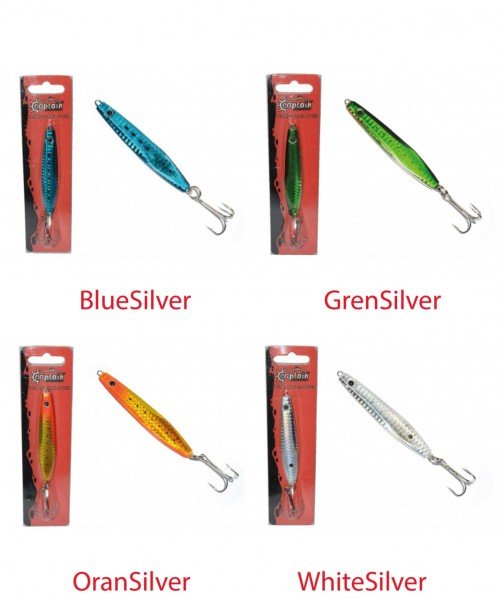 Captain 3621 Herring Süper Jigger 60gr Light Jig Suni Yem GrenSilver