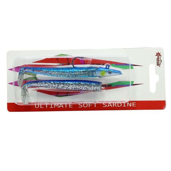 Captain 3071 Ultimate Sardine 12cm Levrek Silikonu 2li Suni Yem