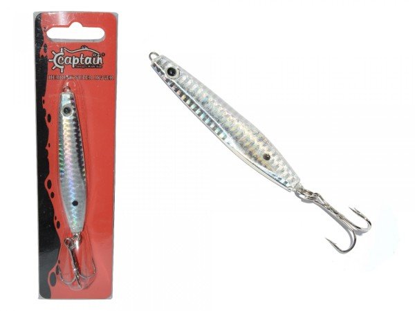 Captain 3621 Herring Süper Jigger 60gr Light Jig Suni Yem WhiteSilvr