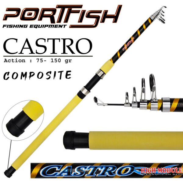 Portfish Castro 270 cm Olta Kamışı 75-150 gr