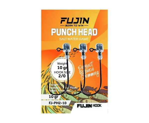Fujin Punch Head Jighead FJ-PH #2/0 3gr