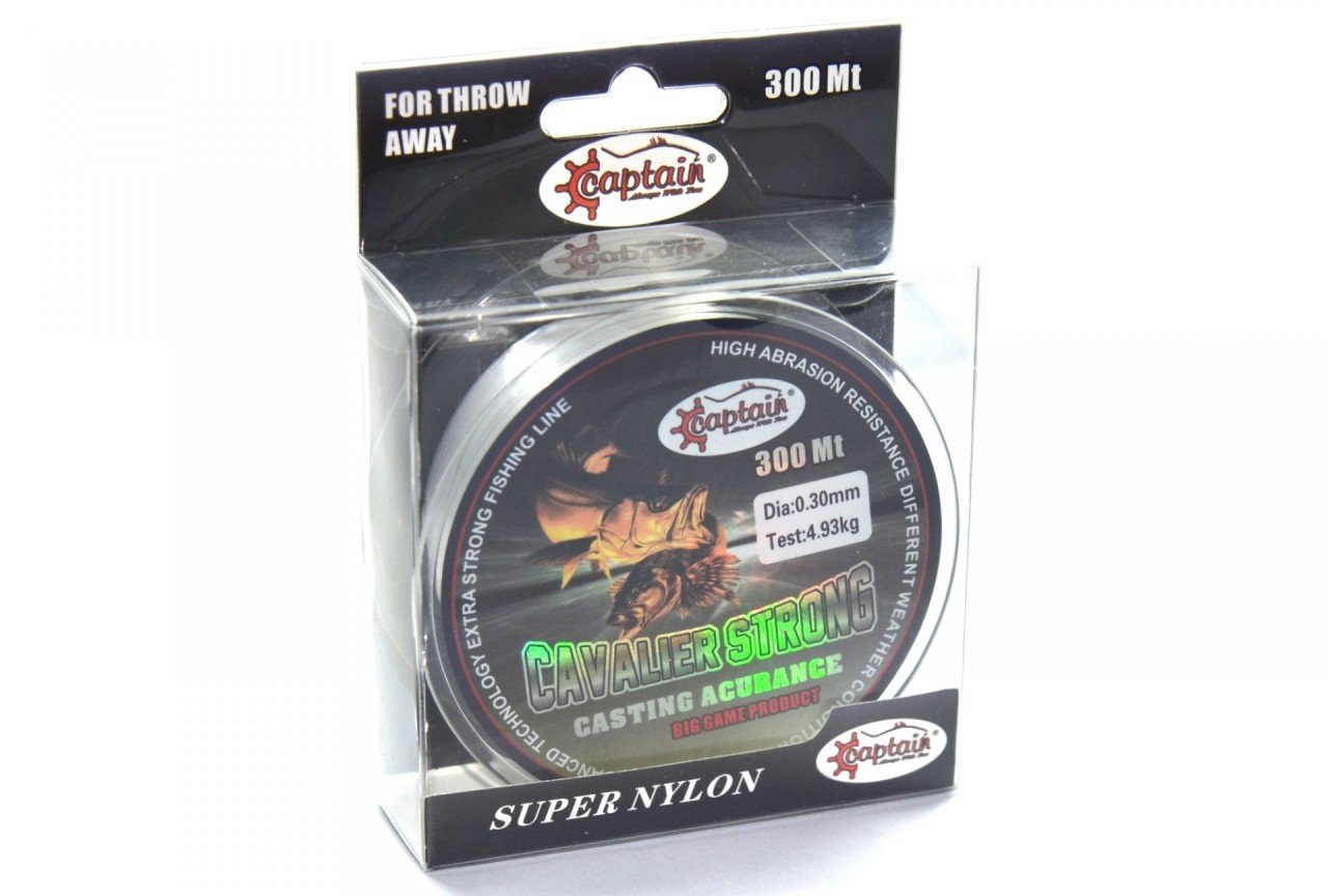 Captain Cavalier Strong 300mt Monofilament Misina Beyaz 0.30 mm