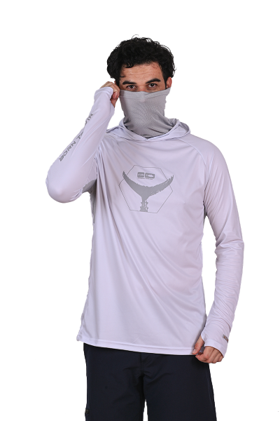 Fujin Pro Angler T-Shirt Dark White 