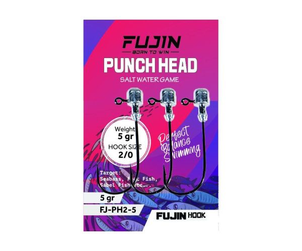 Fujin Punch Head Jighead FJ-PH #2/0 2gr