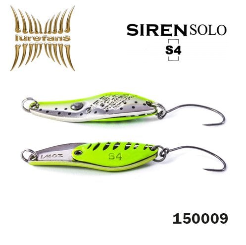 LUREFANS SİREN SOLO S4 4.3CM 7G KAŞIK / COL: 9