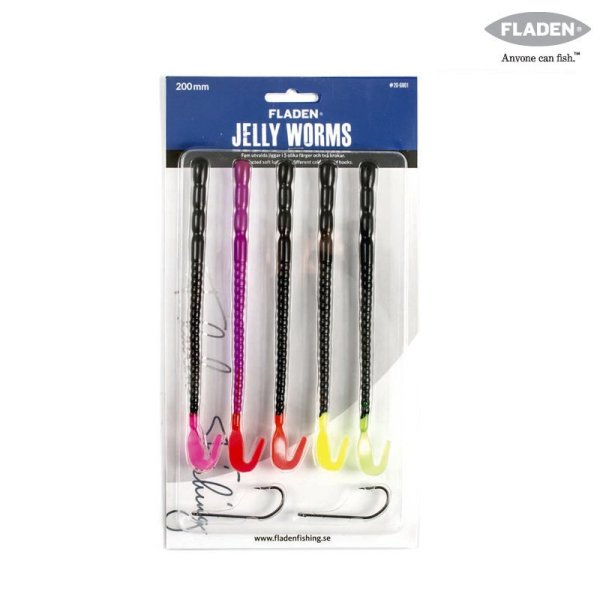 Fladen Jelly Silikon Kurt Kuyruk Seti