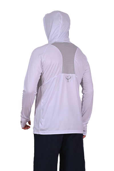 Fujin Pro Angler T-Shirt Dark White XXXLarge