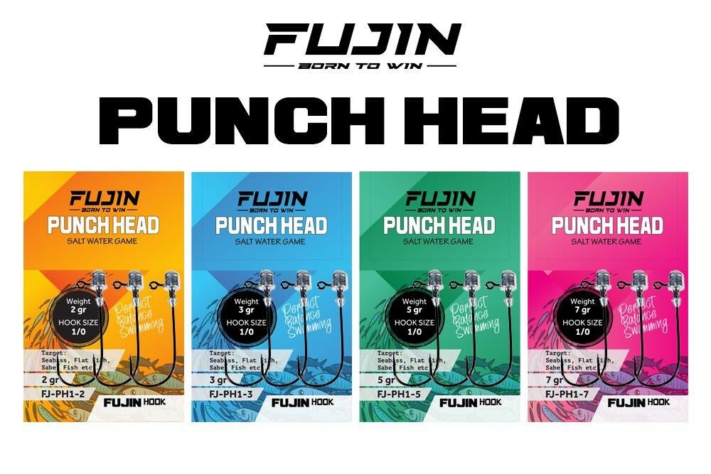 Fujin Punch Head Jighead FJ-PH #1/0 3gr