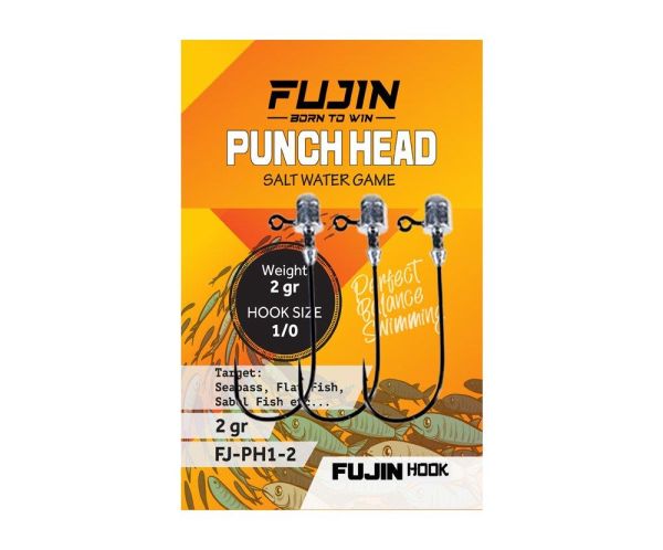 Fujin Punch Head Jighead FJ-PH #1/0 7gr