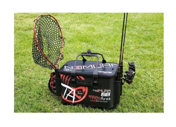 NOMURA NM80000200 Trout Bag 40LT Kamış Aparatlı PVC Malzeme Çantası 40x26x26cm