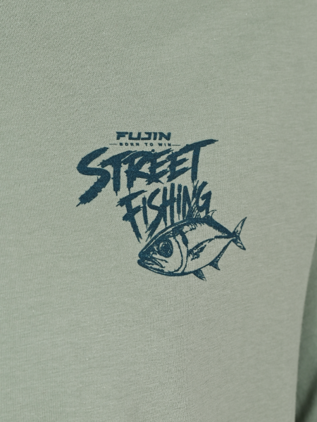 Fujin S26 Street Fishing T-Shirt Green