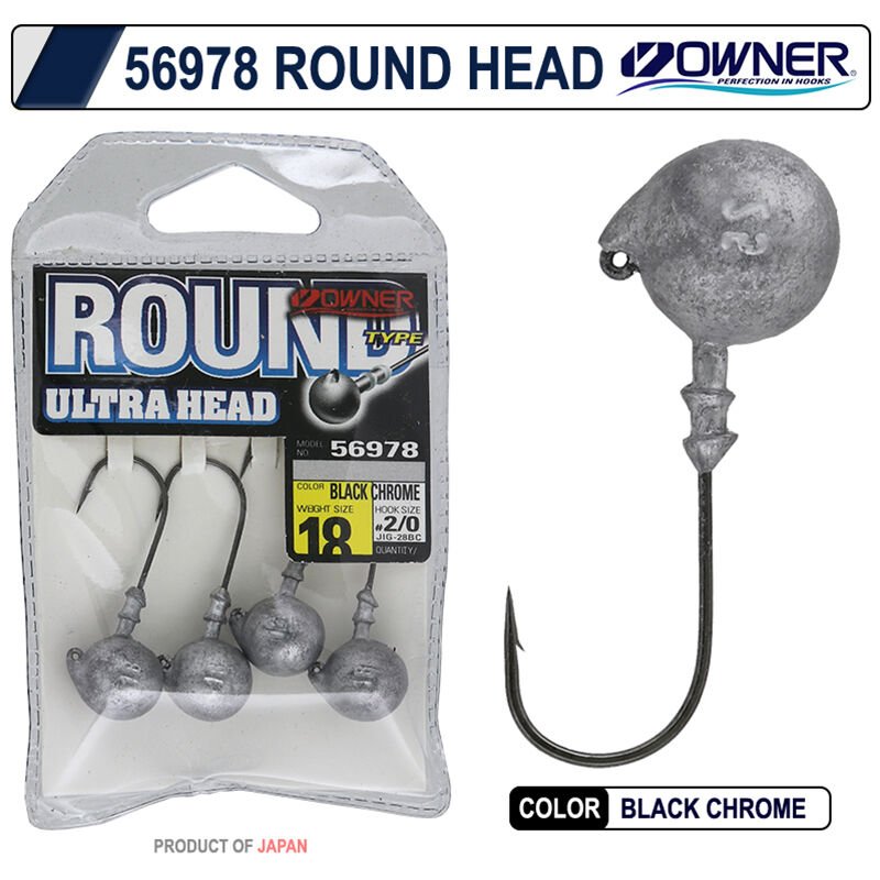 Owner 56978 Round Jig Head 1,5 gr