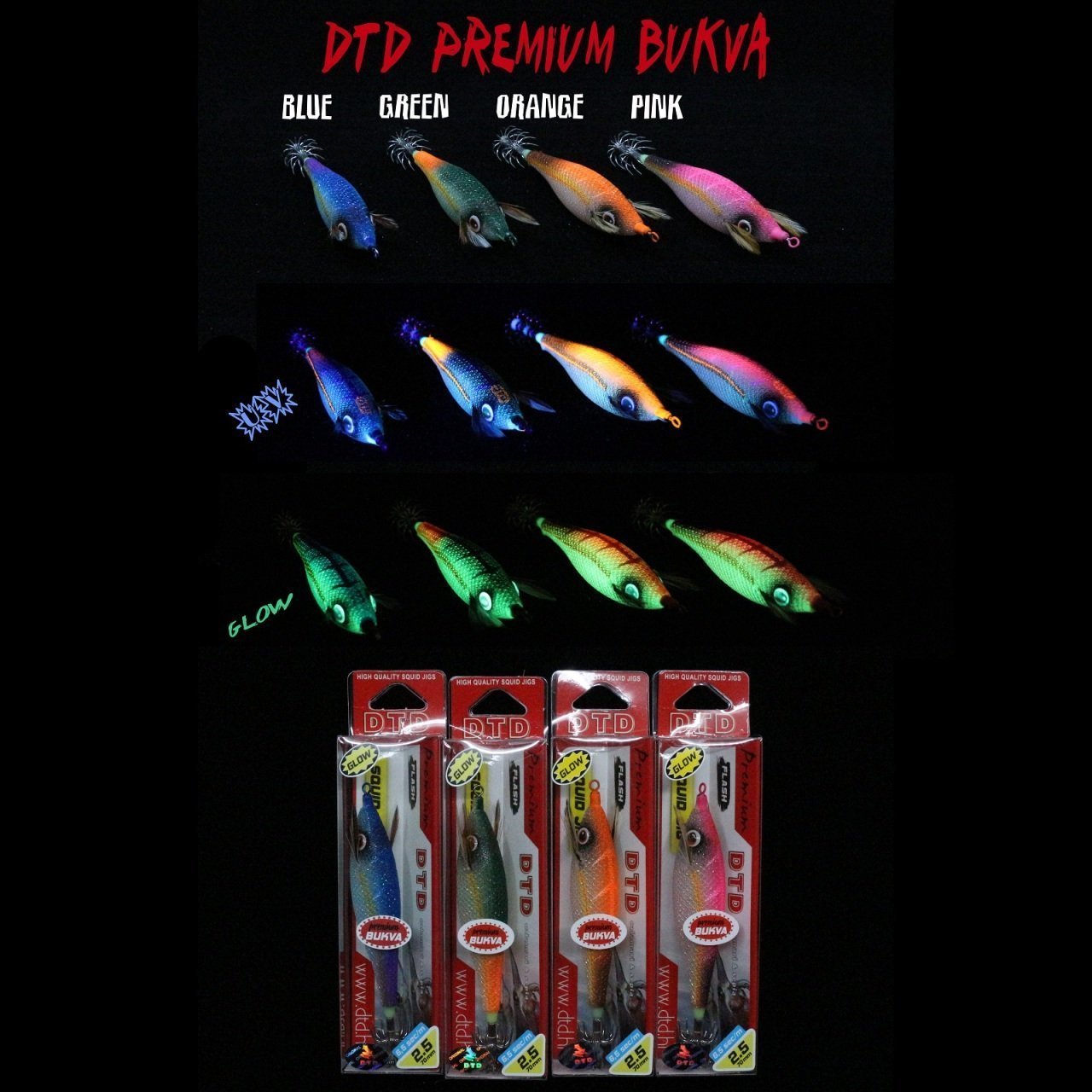 Premium Bukva 2.5 Kalamar Zokası Blue