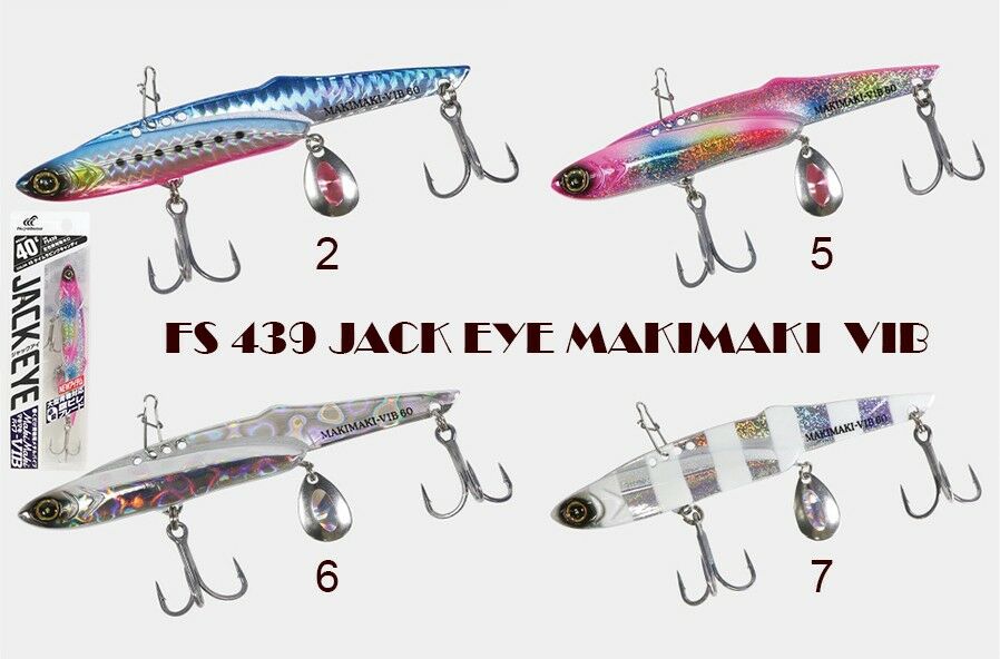 Hayabusa FS 439 Jack Eye Maki Maki 40gr Metal Vibrasyon Jig Suni Yem 7