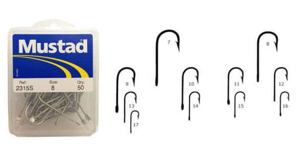 Mustad Olta iğnesi 2315 S 50 li İNOX - NO:8