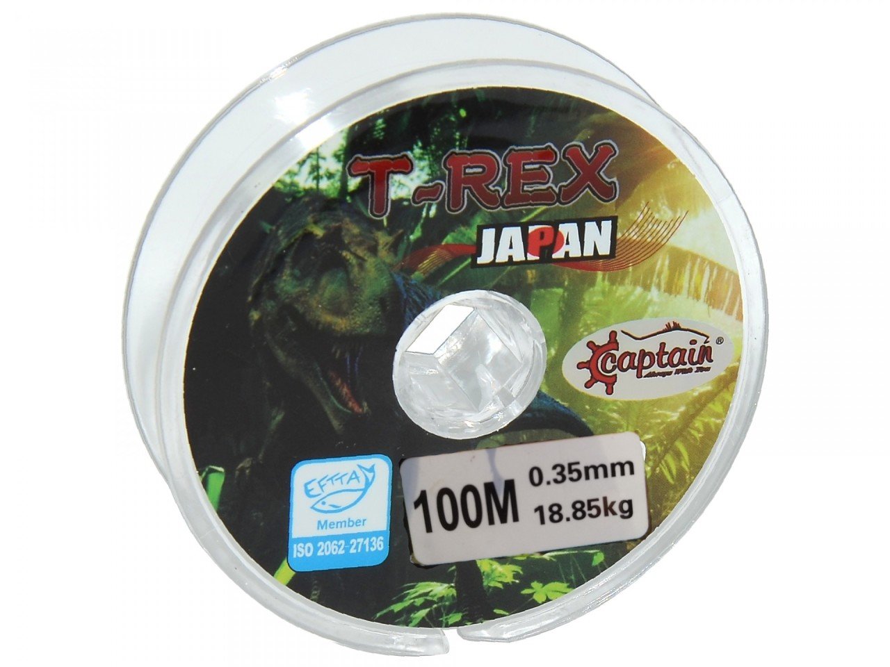 Captain TRex 100mt Monofilament Misina Beyaz 0.35 mm